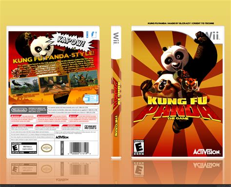 nintendo wii kung fu panda video game dreamworks activision