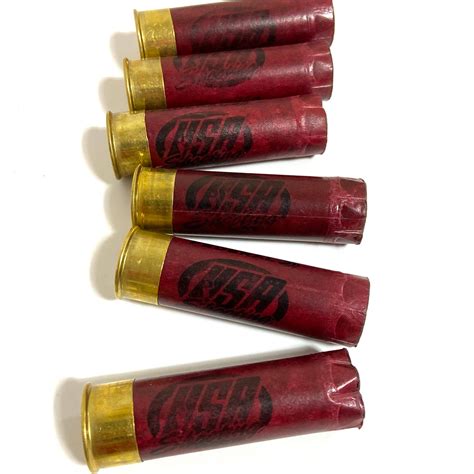 Red Shotgun Shells 12ga Federal Gold Medal Paper Hulls 12 Gauge – Craft