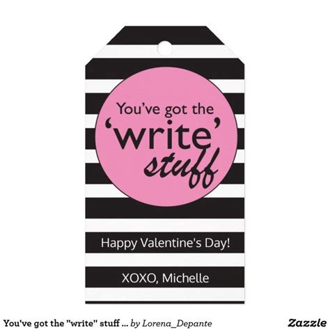youve   write stuff  valentines tag printables