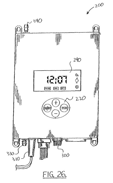patent  method  apparatus  programably treating water   water cooler
