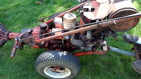1963 Gravely Model L Tractor W Sulky Ride Around Yard Youtube
