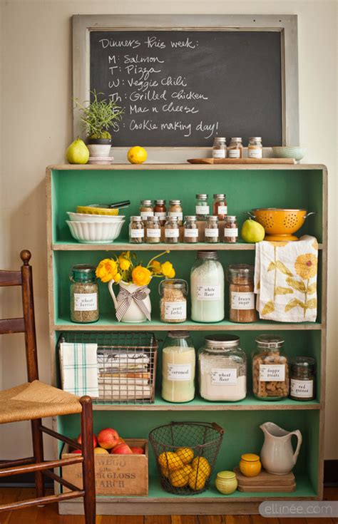 sweet tidings farmhouse kitchen pantry labels  ellinee