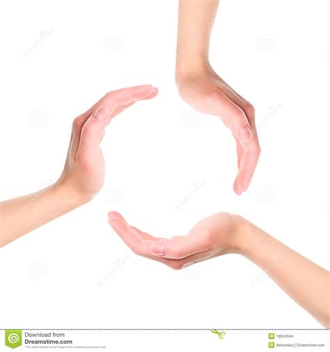 circle   hands stock images image