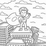 Super Blake Superhero Coloring Pages Printable Printables School Giveaway Classroom Discount Code Themes sketch template