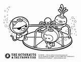 Octonauts Octonautas Oktonauten Malvorlage Cartoni Pegar Recortar Trickfilmfiguren Animati Divirtam Ausmalen sketch template