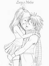 Couple Drawing Hugging Anime Couples Drawings Cute Girl Kissing Boy Sketch Pencil Coloring Sketches Holding Hugs Hug Tumblr Easy Hands sketch template