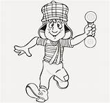 Chaves Chavo Colorear sketch template