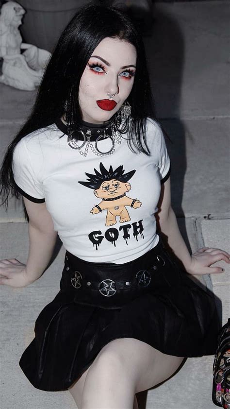 kristiana hot goth girls goth outfits goth beauty