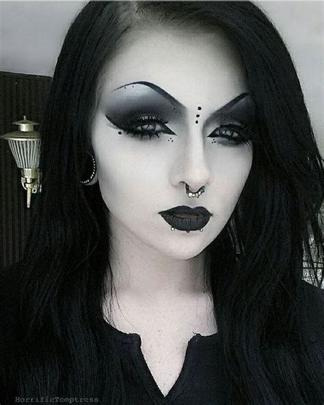️ ☯★☮ goth makeup gothic makeup witch makeup