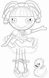Coloring Lalaloopsy Pages Lalaa Fun Kids Library Clipart Comments sketch template
