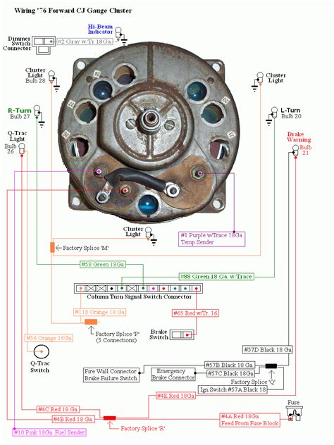 diagram  jeep cj gas gauge wiring diagram mydiagramonline