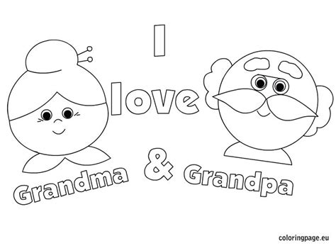 love  grandma coloring pages  getdrawings