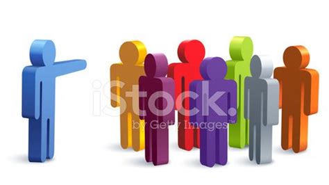 commanding stick man people stock clipart royalty  freeimages