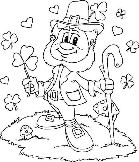 coloring pages  leprechaun coloring pages st patricks day crafts