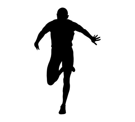 silhouette  runner  photo  freeimages