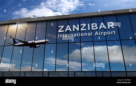 airport zanzibar  res stock photography  images alamy