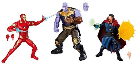 Mcu 10th Marvel Legends Infinity War Thanos 3 Pack Box Set