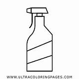 Detergent sketch template