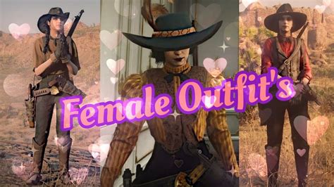 red dead female outfits