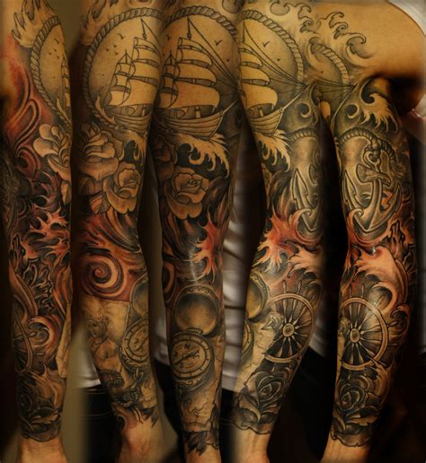 30 Best Sleeve Tattoo Designs