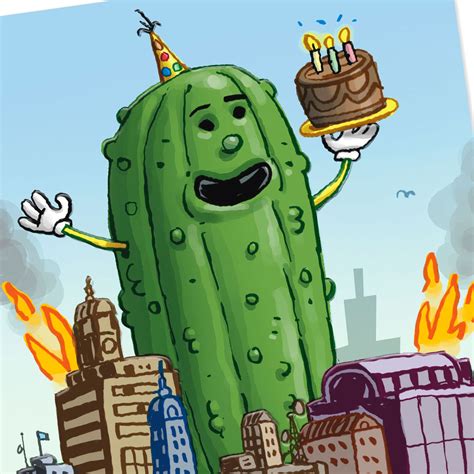 A Big Dill Pickle Funny Birthday Card Greeting Cards Hallmark