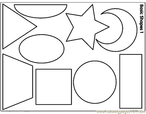 shape coloring page  coloring page  printable coloring pages
