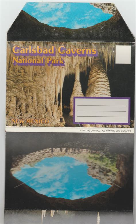 Carlsbad Caverns National Park Postcard Folder New Mexico Southwest