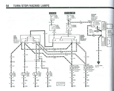 fox turn signal wiring diagram ford mustang forum