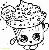 Cupcake Coloring Shopkins Pages Cupcakes Cookie Drawing Shopkin Outline Creamy Cookies Dibujos Queen Baby Cheese Para Colorear Printable Kitty Hello sketch template