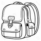 Bag Clipart School Backpack Back Bags Drawing Draw Clip Transparent Station Cliparts Clipartmag Kid Library Clipground Getdrawings Webstockreview sketch template