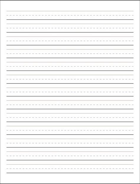 printable cursive writing paper handwriting paper primary writing