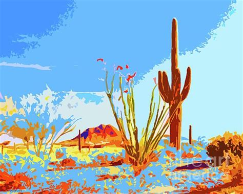 Arizona Landscape By Jerome Stumphauzer Arizona