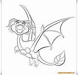 Dragon Coloring Pm sketch template