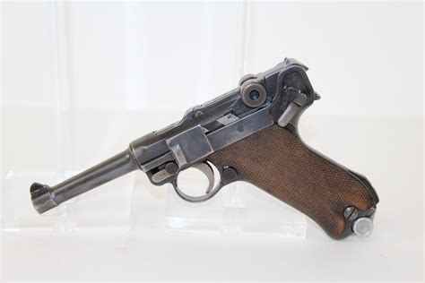 ww   luger pistol german cr antique  ancestry guns