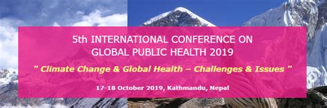 5th international conference on global public health 2019