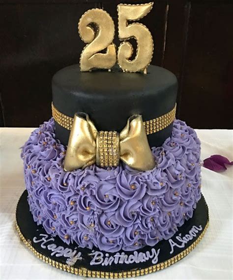 unique 25th birthday cake ideas