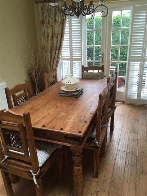 foot dining table indian rosewood   chairs  york north