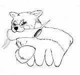 Coloring Panda Red Pages Printable Library Clipart Cartoon Color Getcolorings Popular sketch template