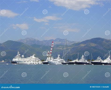 port  montenegro stock image image  port europe