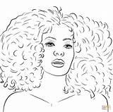 Ross Ausmalbilder Winfrey Oprah Colorare Disegni Kolorowanka Gwiazdy Drukuj sketch template