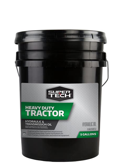 super tech heavy duty tractor hydraulic  transmission fluid  gallon walmartcom