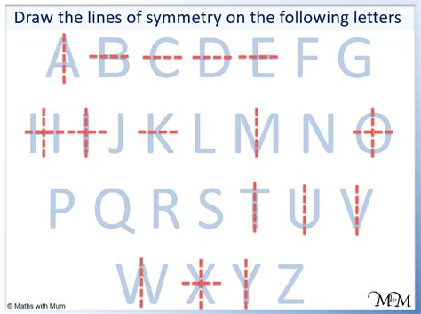 lines  symmetry maths  mum