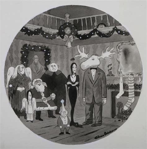 images   art  charles addams  pinterest cartoon camps  cold dishes