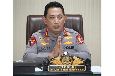 Profil Dan Biodata Kapolri Jenderal Listyo Sigit Prabowo Lengkap Usia