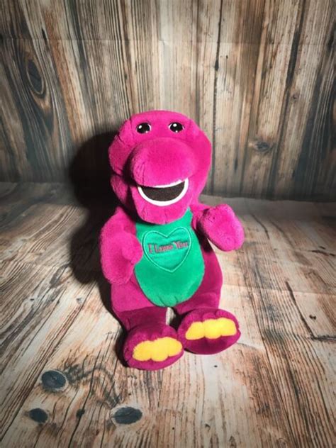 Barney Singing I Love You 10inch Plush Toy Ebay