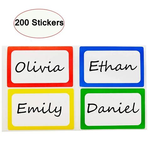 pcs colorful  tag stickers  adhesive  badges