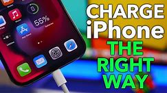 How to Charge Your iPhone the RIGHT Way - MAXIMIZE Battery Life !