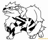 Arcanine Pokemon Pages Coloring Color Online Pokémon Mega Arcanin Printable Print Coloringpagesonly sketch template