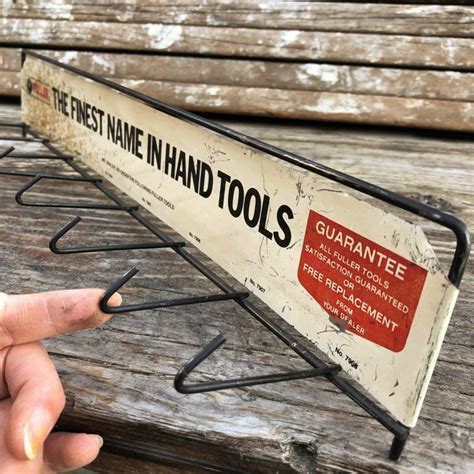 Vintage Hardware Store Tools Display Rack B606 2000toys Antique Mall