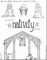 Coloring Manger Jesus Baby Pages Christmas Getcolorings Color Revealing Printable sketch template